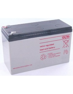 Batterie Plomb 12V 7.2Ah (151L*65l*94h) - STD8 - LCDP - Radiocommande.fr