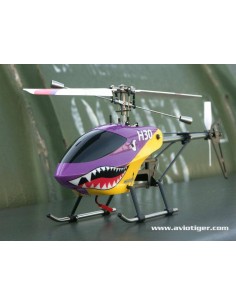 HELICO MONOROTOR H30 2.4G MODE 1 - LCDP - Radiocommande.fr