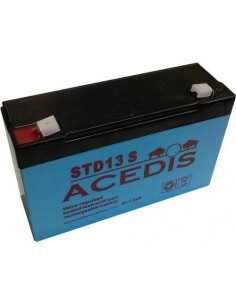 Batterie plomb 6V 13Ah - STD13S - LCDP - Radiocommande.fr